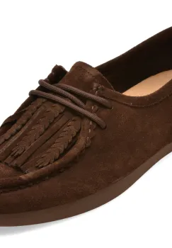 Mocasini EPICA maro, 25626, din piele intoarsa imagine