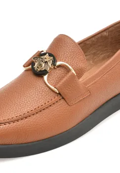 Mocasini EPICA maro, 31110, din piele naturala imagine