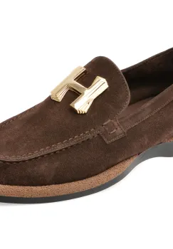 Mocasini EPICA maro, 31491, din piele intoarsa imagine