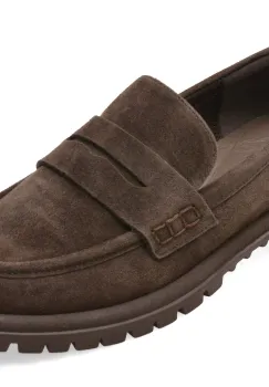 Mocasini EPICA maro, 39881, din piele intoarsa imagine