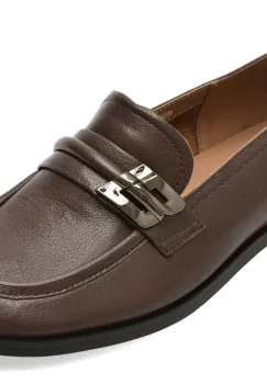 Mocasini EPICA maro, 4F5601, din piele naturala imagine