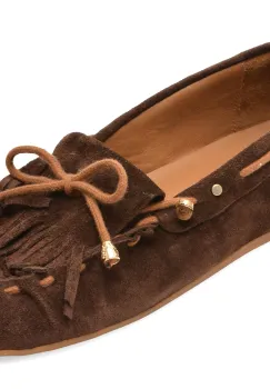 Mocasini EPICA maro, 5002508, din piele intoarsa imagine