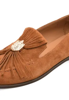 Mocasini EPICA maro, 5002834, din piele intoarsa imagine