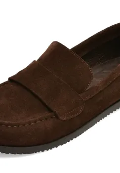Mocasini EPICA maro, 5008028, din piele intoarsa imagine
