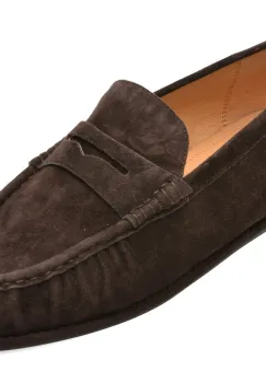 Mocasini EPICA maro, 5C285, din piele intoarsa imagine