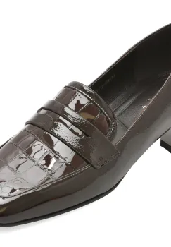 Mocasini EPICA maro, DA7034, din piele naturala lacuita imagine