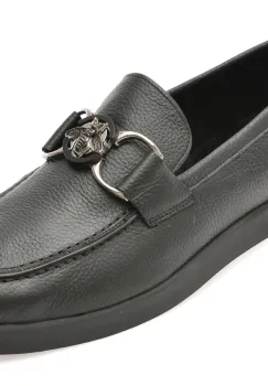 Mocasini EPICA negri, 31110, din piele naturala imagine
