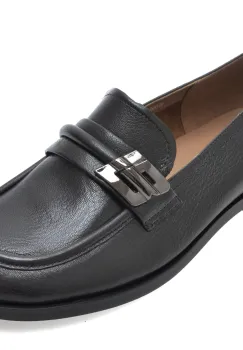 Mocasini EPICA negri, 4F5601, din piele naturala imagine