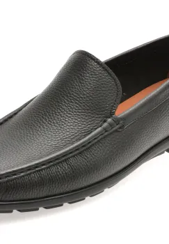 Mocasini EPICA negri, MU106, din piele naturala imagine