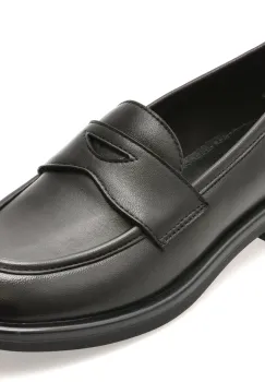 Mocasini EPICA PREMIUM negri, HF160, din piele naturala imagine