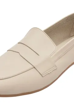 Mocasini FLAVIA PASSINI albi, SP14, din piele naturala imagine