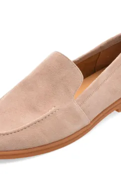 Mocasini FLAVIA PASSINI bej, 1197G19, din piele intoarsa imagine