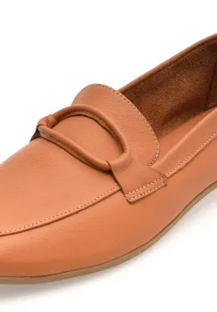 Mocasini FLAVIA PASSINI maro, LT1, din piele naturala imagine