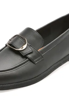 Mocasini FLAVIA PASSINI negri, 1197G21, din piele naturala imagine