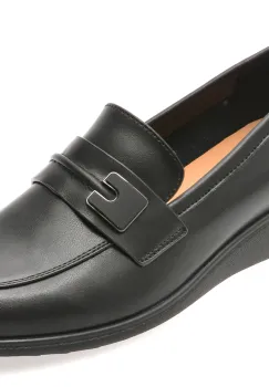 Mocasini FLAVIA PASSINI negri, 1385H12, din piele naturala imagine