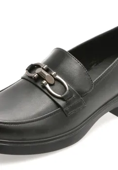 Mocasini FLAVIA PASSINI negri, 622022, din piele naturala imagine