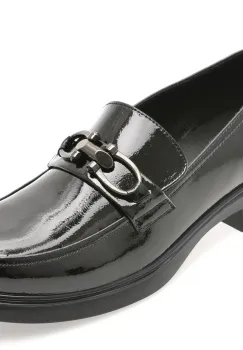 Mocasini FLAVIA PASSINI negri, 622022, din piele naturala lacuita imagine