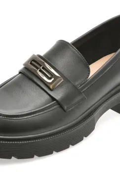 Mocasini FLAVIA PASSINI negri, 8987, din piele naturala imagine