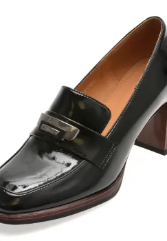 Mocasini FLAVIA PASSINI negri, A157, din piele naturala lacuita imagine