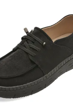 Mocasini FLAVIA PASSINI negri, A6030, din material textil imagine