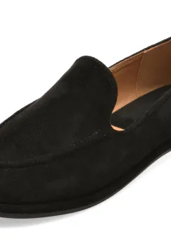 Mocasini FLAVIA PASSINI negri, HZY53, din material textil imagine