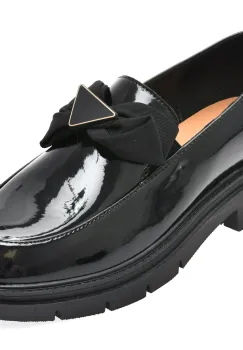Mocasini FLAVIA PASSINI negri, WC50002, din piele naturala lacuita imagine