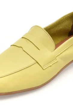 Mocasini FLAVIA PASSINI verzi, SP14, din piele naturala imagine