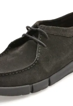 Mocasini GEOX gri, U4646B, din piele intoarsa imagine