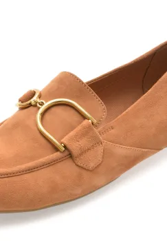 Mocasini GEOX maro, D45MUJ, din piele intoarsa imagine