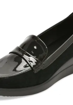 Mocasini GEOX negri, D6630A, din piele intoarsa imagine