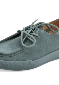 Mocasini GRYXX albastri, 1182, din piele intoarsa imagine