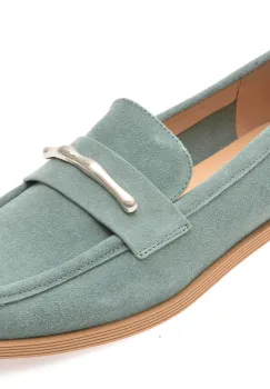 Mocasini GRYXX albastri, 1313C15, din piele intoarsa imagine