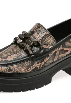Mocasini GRYXX bej, 386457, din piele naturala lacuita imagine