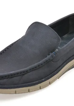 Mocasini GRYXX bleumarin, M25Y16, din nabuc imagine