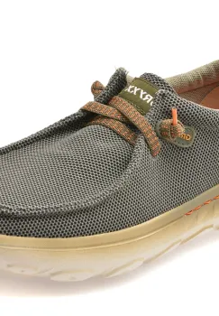 Mocasini GRYXX gri, 211, din material textil imagine