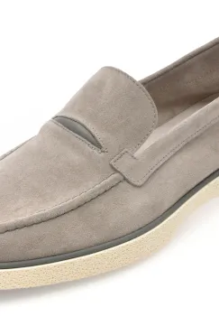 Mocasini GRYXX gri, 33501, din piele intoarsa imagine