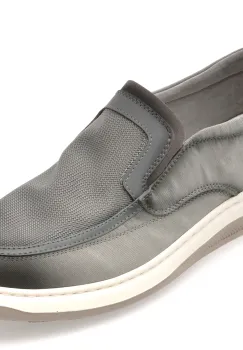 Mocasini GRYXX gri, 5205, din material textil imagine