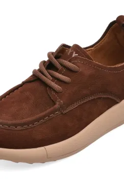 Mocasini GRYXX maro, 25532, din nabuc imagine