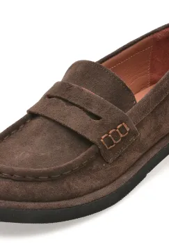 Mocasini GRYXX maro, 2881574, din piele intoarsa imagine