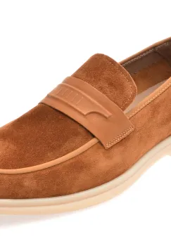 Mocasini GRYXX maro, 98217, din piele intoarsa imagine