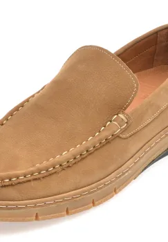 Mocasini GRYXX maro, M25Y16, din nabuc imagine