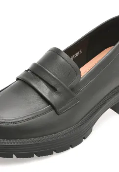 Mocasini GRYXX negri, 18079, din piele naturala imagine