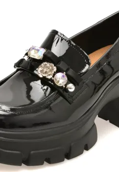 Mocasini GRYXX negri, 22376, din piele naturala lacuita imagine