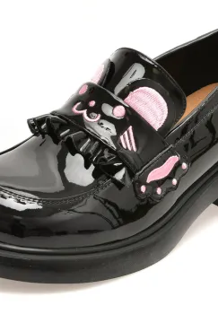 Mocasini GRYXX negri, 22377, din piele naturala lacuita imagine