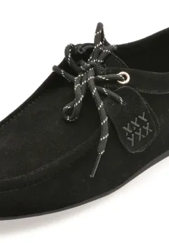 Mocasini GRYXX negri, 3157, din piele intoarsa imagine