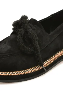 Mocasini GRYXX negri, 3701216, din piele intoarsa imagine