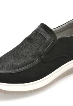 Mocasini GRYXX negri, 5205, din material textil imagine