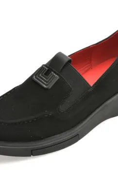 Mocasini GRYXX negri, 550, din piele intoarsa imagine