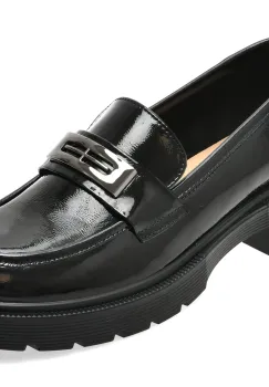Mocasini GRYXX negri, 6310, din piele naturala lacuita imagine