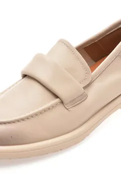 Mocasini IMAGE bej, 2307, din piele naturala imagine